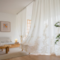 Home Using Anti Abrasive Luxury Embroidery Sheer Curtain